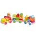Molto: Nature Happy Train set di gioco con elementi di costruzione del treno