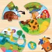 Montessori: Set di puzzle cuccioli di animali 42 pezzi - Lisciani