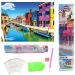 Mosaico di diamanti: Set di pittura a diamante di Venezia 30x40cm