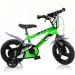 Mountain Bike R88 verde-nero bicicletta per bambini taglia 12 - Bicicletta Dino Bikes