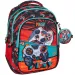 Must... Gamer zaino scolastico arrotondato a 3 scomparti, 32x18x43 cm