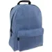 Must: Zaino Monochrome Blu Jeans, zaino scolastico 32x17x42cm