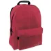 Must: Zaino Monochrome Bordeaux, zaino scolastico 32x17x42cm