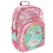 Must: Zaino scolastico a tre scomparti con cigno, 33x16x45cm