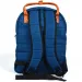Must: Zaino scolastico blu arrotondato, 40x30x12cm