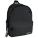 Must: Zaino scolastico nero arrotondato a quattro scomparti, 32x19x42cm