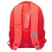 Must: Zaino scolastico rosso Minnie egér, 32x18x43cm