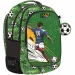 Must: zaino scolastico arrotondato con stampa a tema calcio 32 x 18 x 43 cm immagine 1