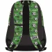 Must: zaino scolastico arrotondato con stampa a tema calcio 32 x 18 x 43 cm immagine 2