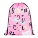 My little friend borsa sportiva rosa con gatti