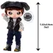 Na! Na! Na! Surprise: 2 in 1 Glam Metallic bambola fashion sorpresa con portafoglio - Maxwell Dane