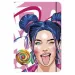 Nebulo: Candy Girl cartella con elastico formato A4