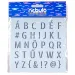 Nebulo: Lettera stencil in plastica