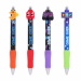 Nebulo: Penna gel cancellabile Pixel Gamer con pulsante, assortita, 1 pezzo