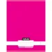 Nebulo: Quaderno a righe formato A/4, pinzato, neon rosa 81-32