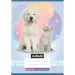 Nebulo: Quaderno a righe per la 1ª classe A5 14-32 con animali - Animali domestici