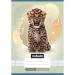 Nebulo: Quaderno a righe per la 1ª classe A5 14-32 con graffette - Animali - Leopardo