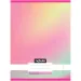 Nebulo: Quaderno pinzato a righe pastello con motivo arcobaleno, 80-32, formato A/4