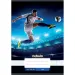 Nebulo: Quaderno semplice cucito A5 20-32 fogli con motivo grintoso - Calciatori