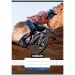 Nebulo: Quaderno semplice formato A/5 con 32 pagine, graficato con motivo di mountain bike, rilegato con punti metallici.
