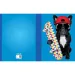 Nebulo: Scatola per quaderni formato A/4 Bulldog con skateboard