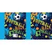 Nebulo: Scatola per quaderni formato A/5 Football