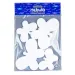 Nebulo: Set decorativo di farfalle in polistirolo, 4 pezzi