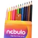 Nebulo: Set di matite colorate da 12 pezzi