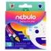Nebulo: Set di pastelli a cera triangolari colorati da 12 pezzi