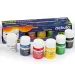 Nebulo: Set di tempere colorate in vasetti da 25 ml, confezione da 6 pezzi