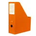 Nebulo: porta documenti pieghevole in cartone 80 mm arancione