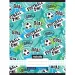 Nebulo: quaderno a quadretti pinzato formato A/4 87-32 con scritta "Football time"