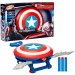 Nerf: Captain America - Blaster skyshot scudo lancia dardi Nuovo Mondo - Hasbro