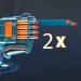 Nerf Elite 2.0 Warden DB-8 blaster con 16 dardi - Hasbro