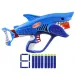 Nerf: Sharkfire spara-spugne con 8 proiettili - Hasbro