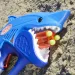 Nerf: Sharkfire spara-spugne con 8 proiettili - Hasbro