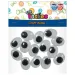 Occhi di plastica 20x15mm 14 pezzi