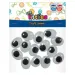 Occhi di plastica 7mm 100 pezzi