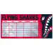 Orario scolastico a due facciate di Flying Sharks