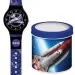 Orologio analogico NASA in scatola di metallo