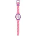 Orologio analogico rosa di Peppa Pig in scatola di metallo