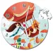 Orologio puzzle da 96 pezzi "Mongolfiera nel vento" - Clementoni
