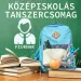 Pacchetto di cancelleria per linizio della scuola superiore per ragazzi