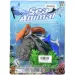 Pacchetto di figure di creature marine con alga marina