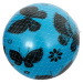 Palla di gomma con fantasia farfalle e fiori, 23 cm, in diverse varianti, 1 pezzo