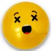 Palla di gomma con motivo emoji in diverse varianti 23 cm