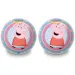 Palla di gomma di Peppa Pig 14 cm