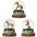 Palla di neve con cavallo e cavaliere, disponibile in diverse varianti, 1 pezzo