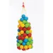 Palline colorate in rete 100 pezzi - D-Toys