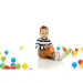 Palline colorate in rete 100 pezzi - D-Toys